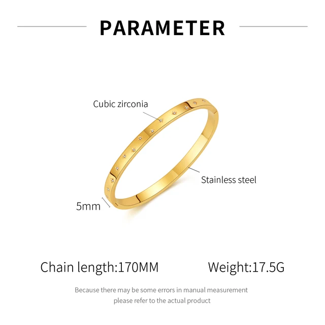 Dainty Star Gem Cuff