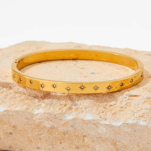 Mini Star Gem Cuff