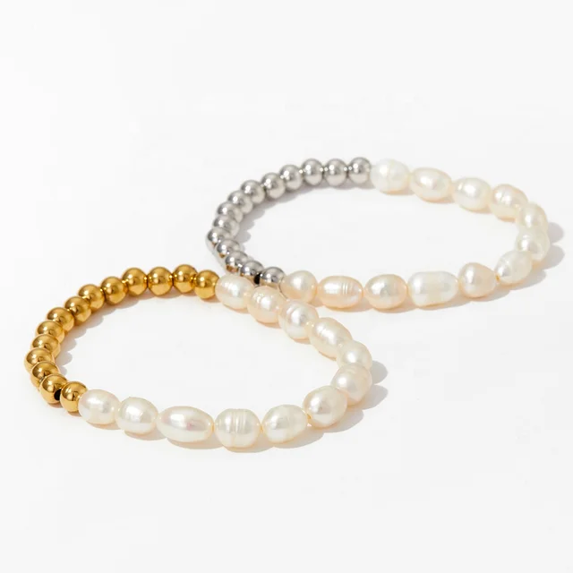 Fresh Water Pearl String Bracelet