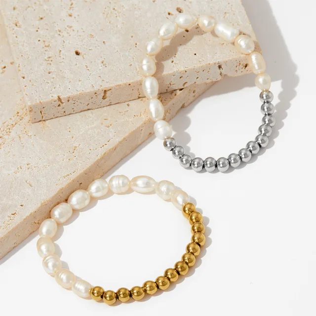 Fresh Water Pearl String Bracelet