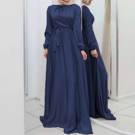 Inaya Dress - Deep Navy Blue