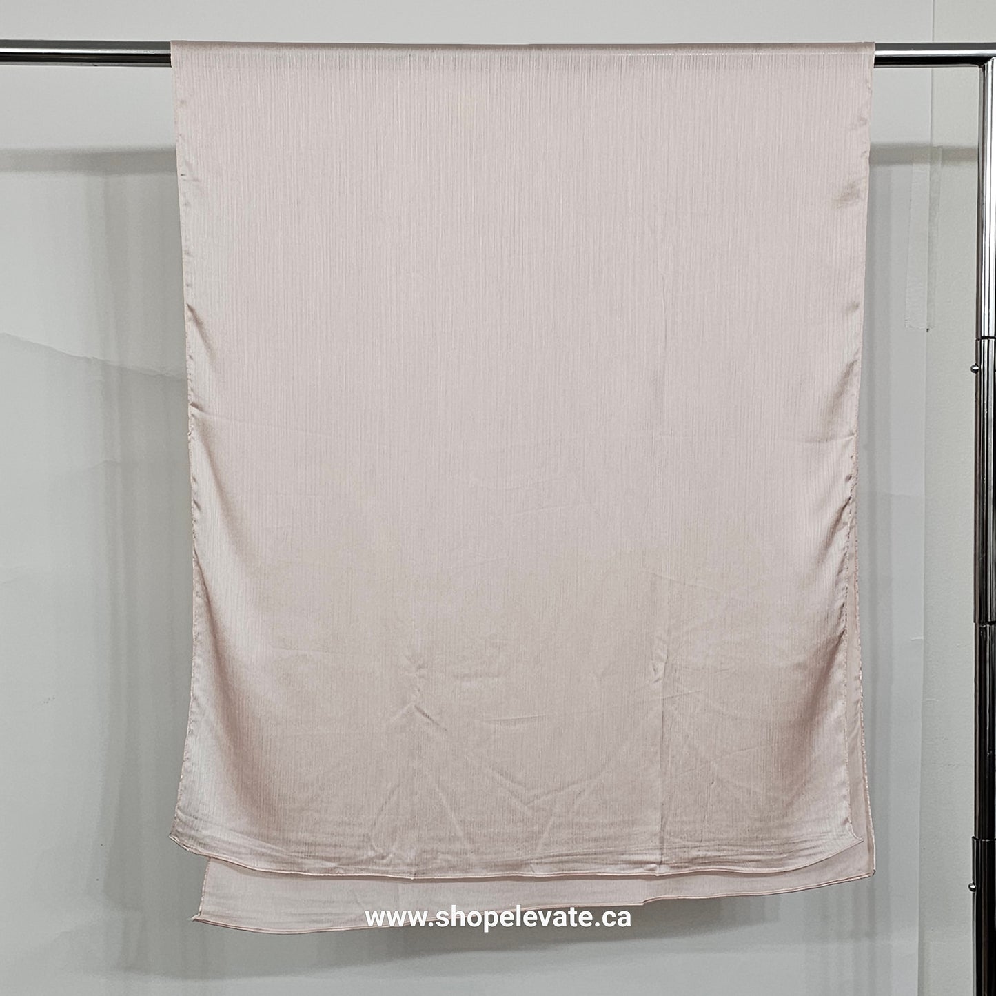 Matte Crepe Satin - Light Peach