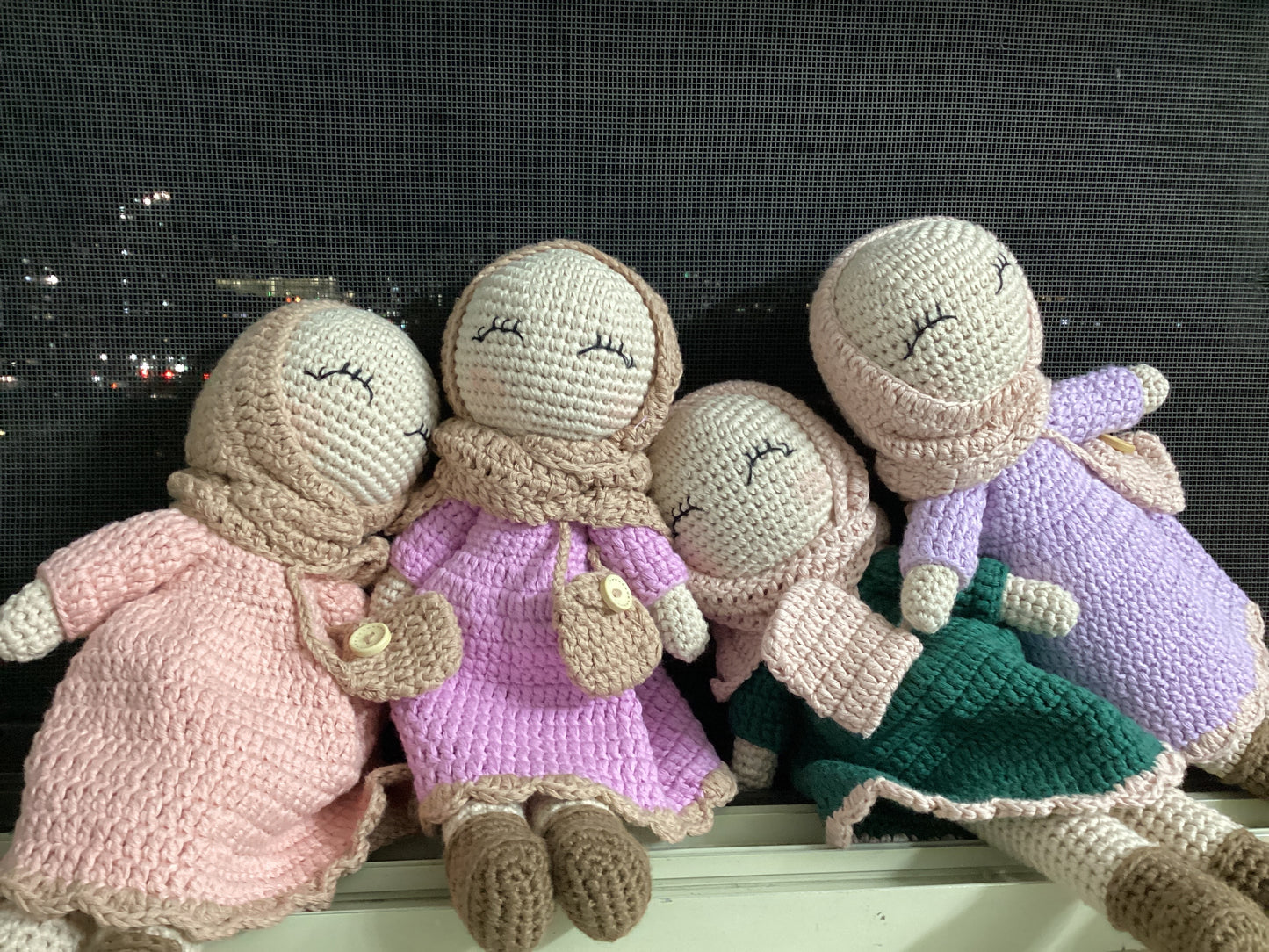 Muslim Modest Crochet Doll | Medium
