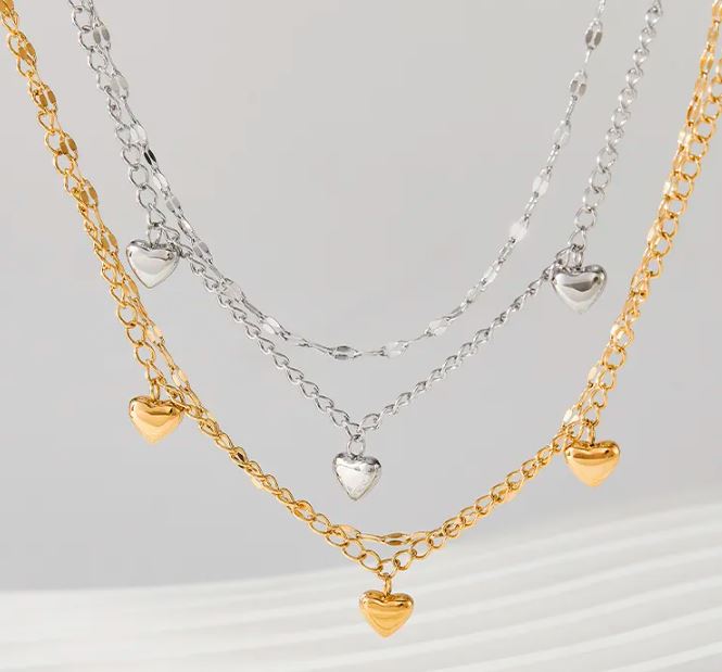 Rose Double Layered Anklet