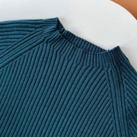 Modest Knitwear Set - Navy