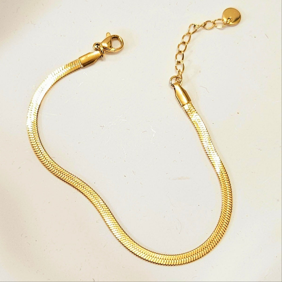 Flat Chain Bracelet