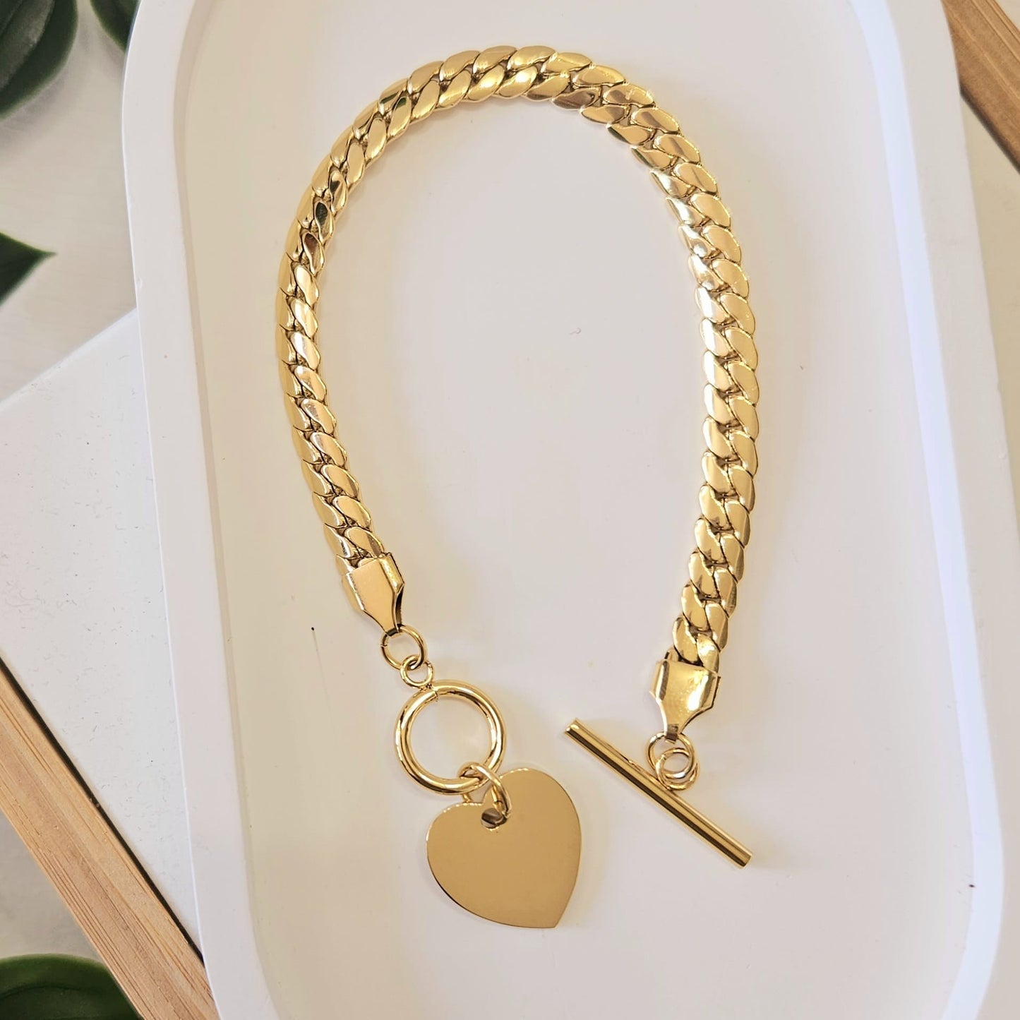 Linking Charm Bracelet - Gold