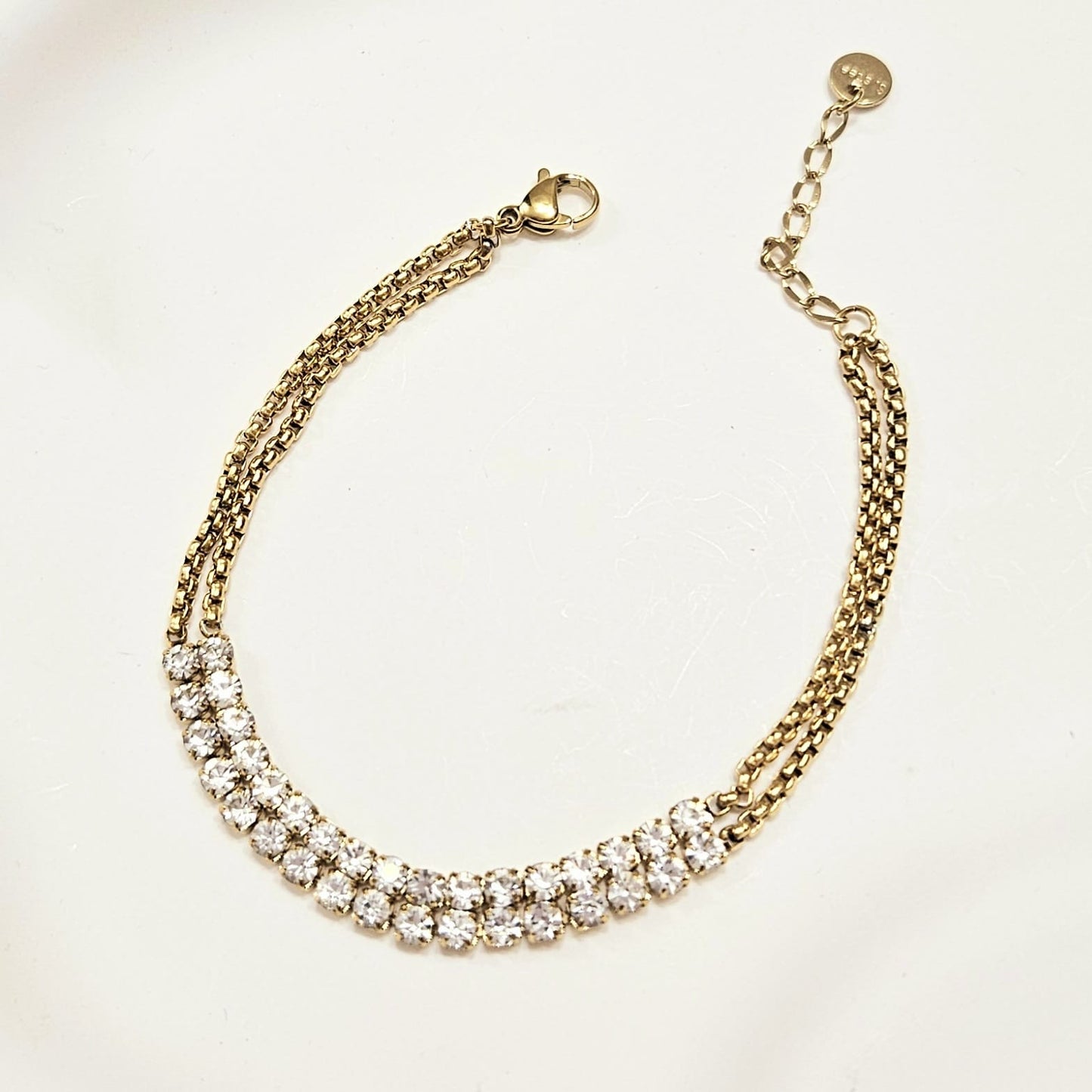 Double Roped Tennis Bracelet