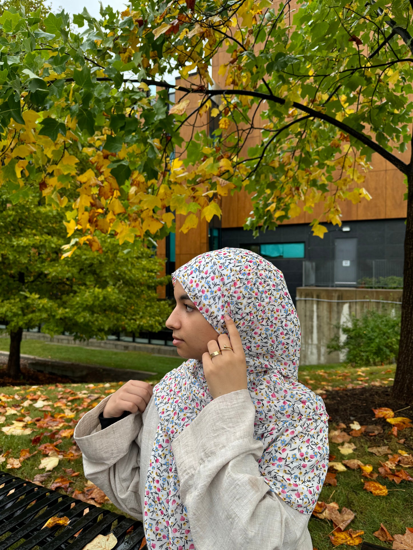 Floral Chiffon - Petal