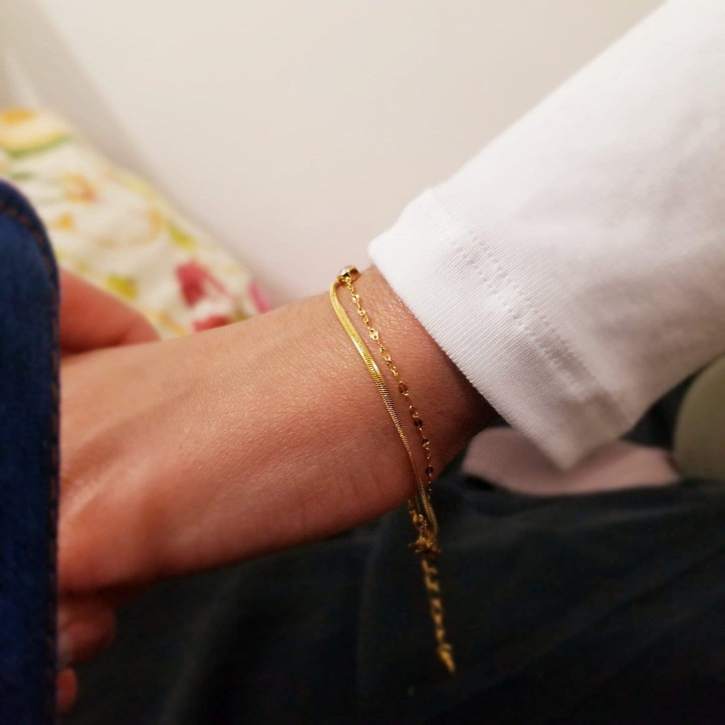 Layered Dainty Bracelet