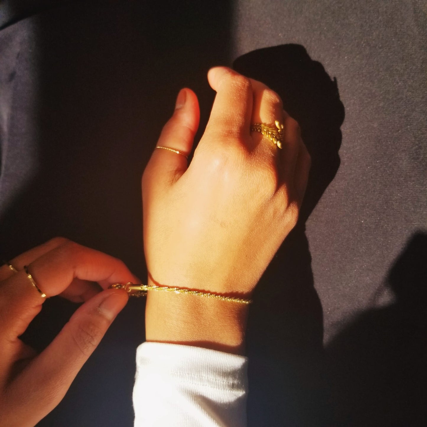 Wave Chain Bracelet