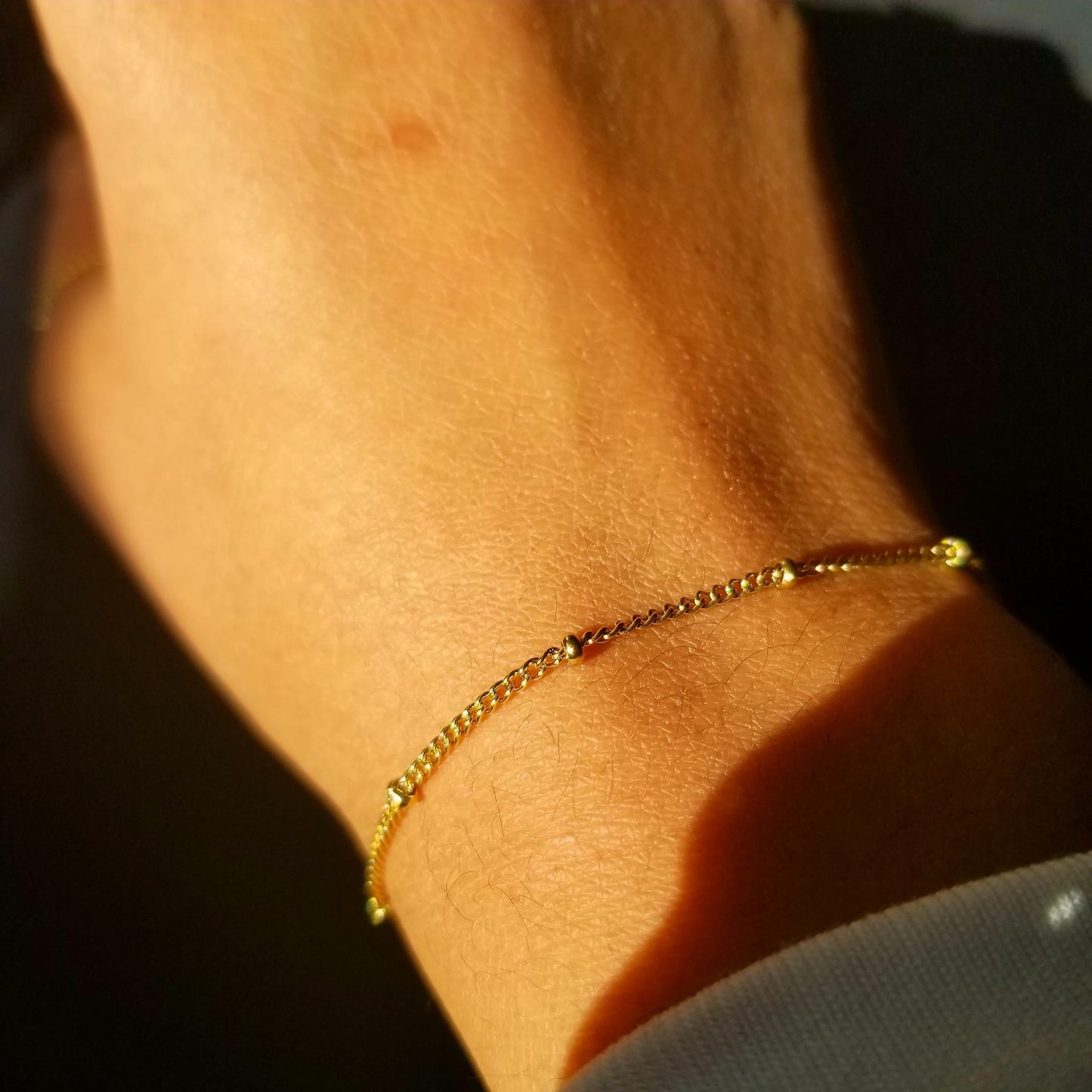 Dotted Chain Bracelet