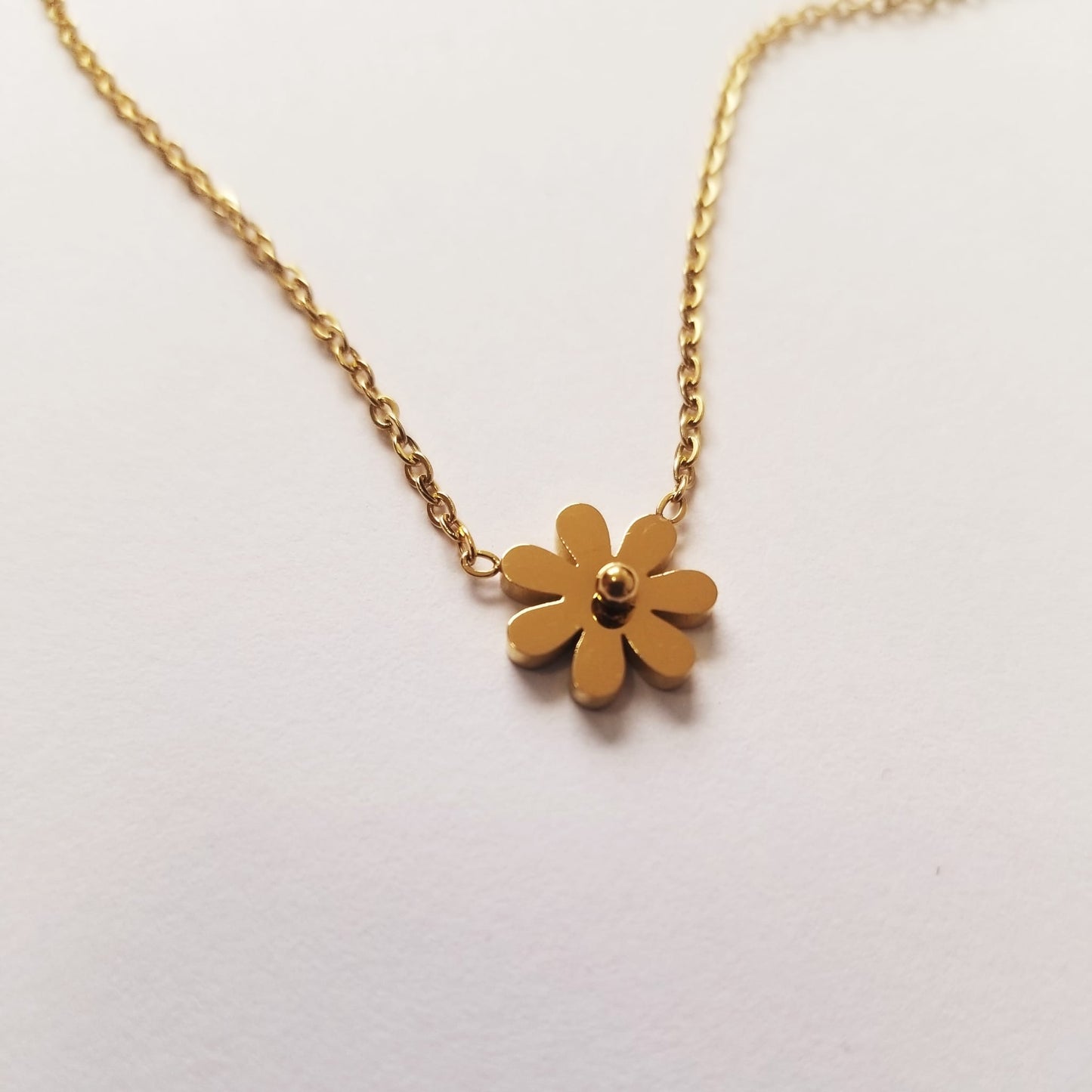 Petite Sunflower Necklace