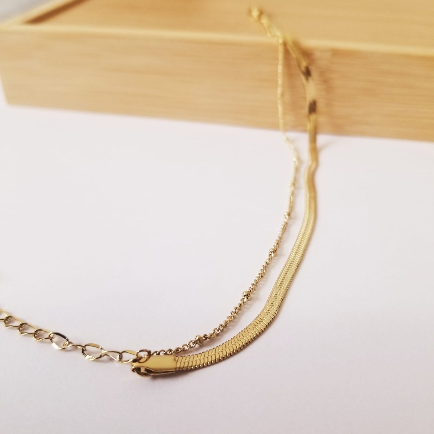 Primrose - Double Layered Anklet