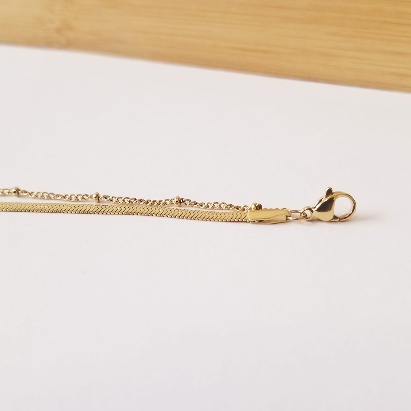 Primrose - Double Layered Anklet