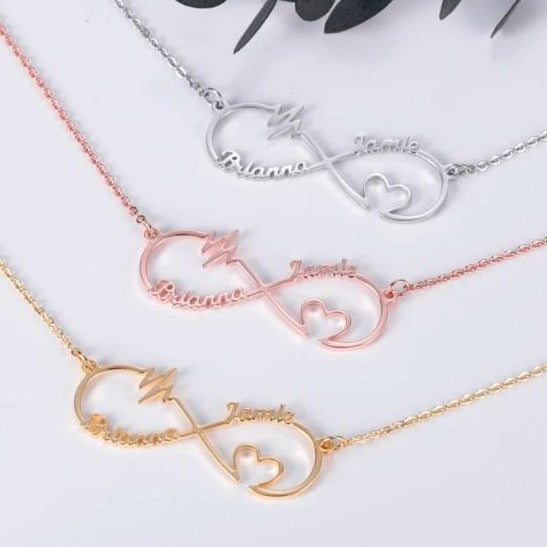 Custom Name Infinity Necklace