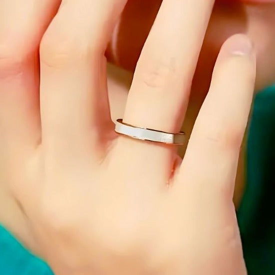 White Shell Ring