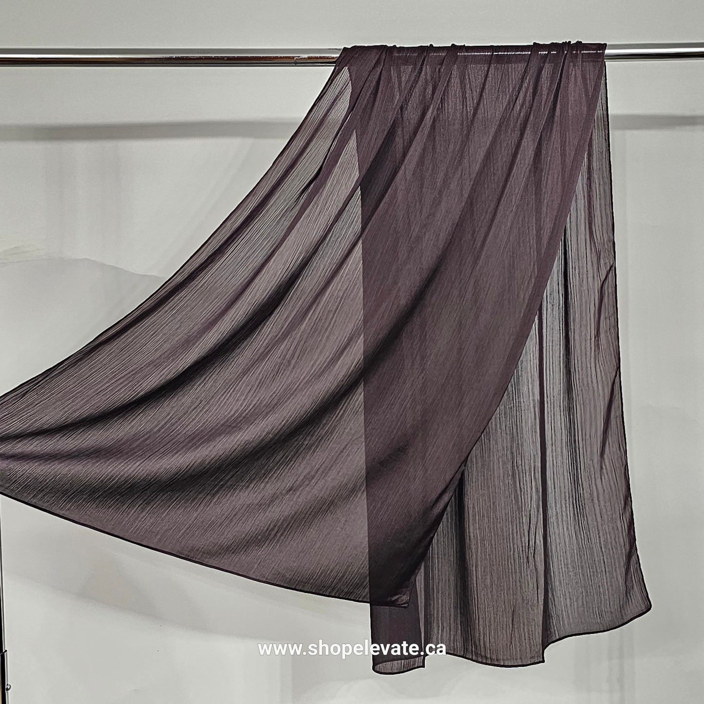 Matte Crepe Satin - Deep Espresso