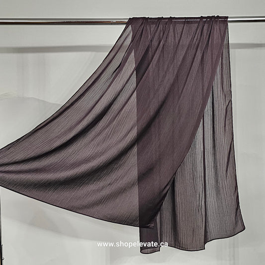 Matte Crepe Satin - Deep Espresso