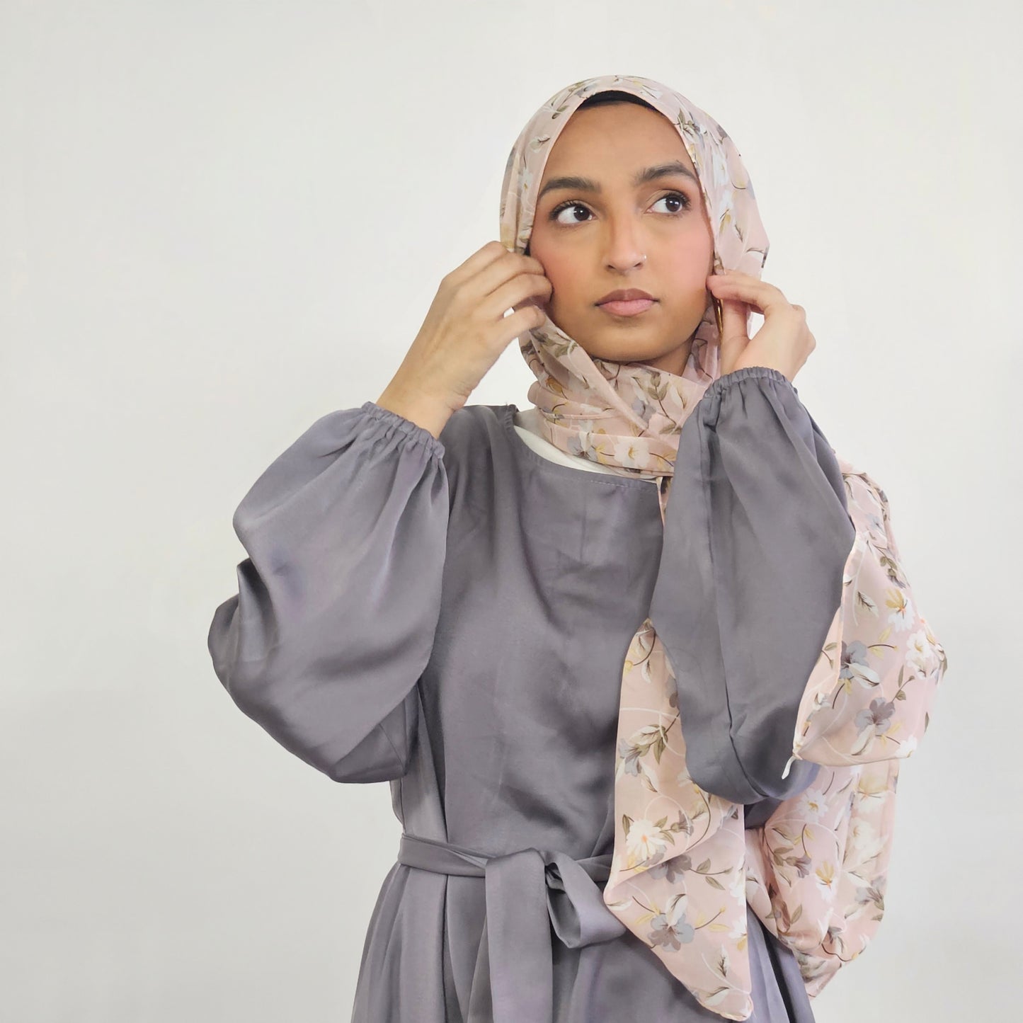 Soft Abaya - Dark Grey