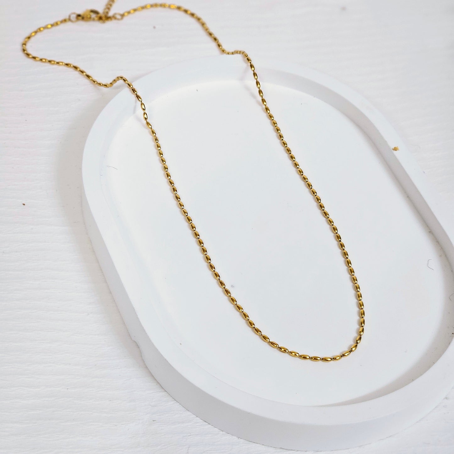 Beaded Ovals Chain