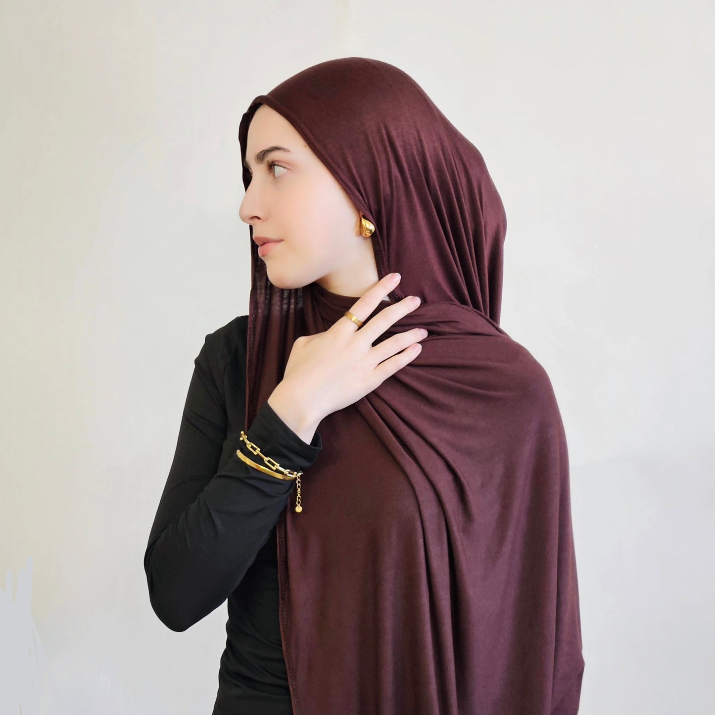 Premium Jersey - Chocolate Brown