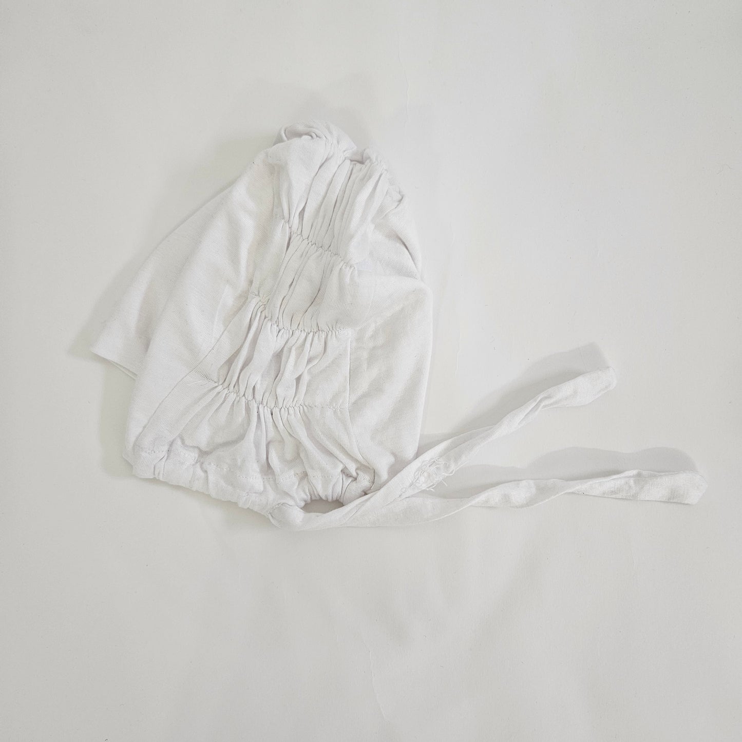 Elastic Meshed Back Undercap - White
