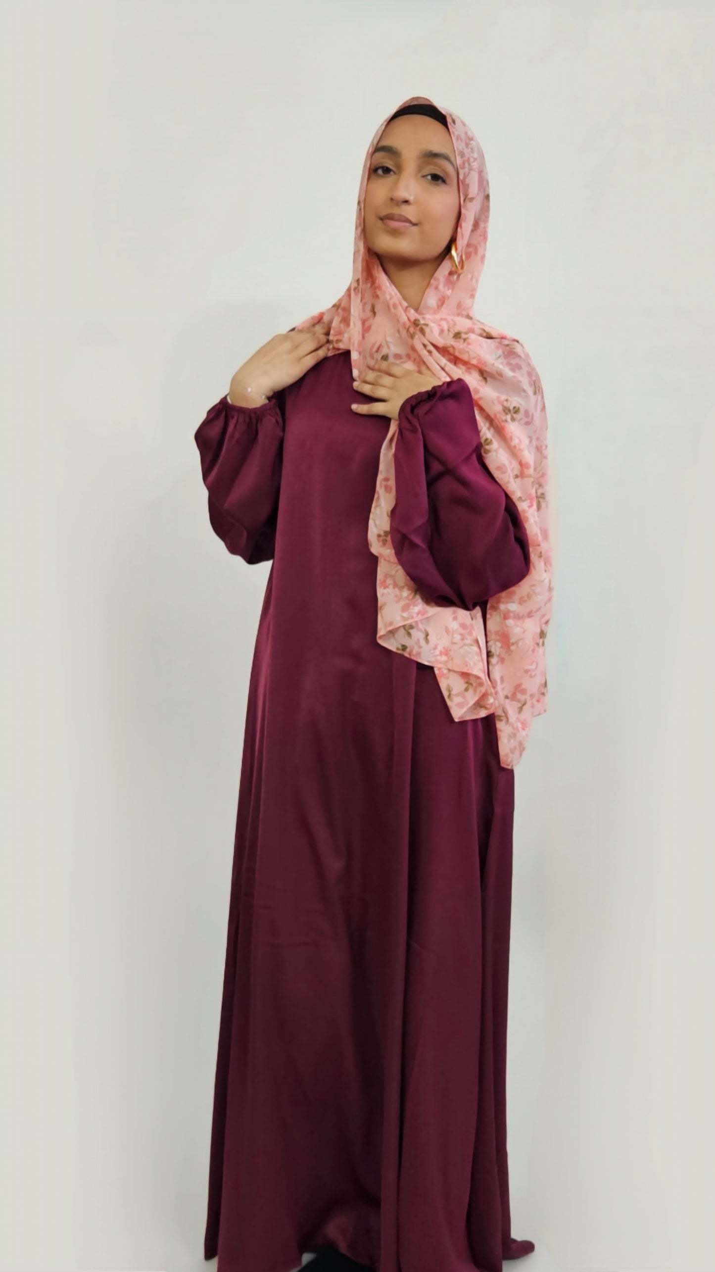 Soft Abaya - Purple