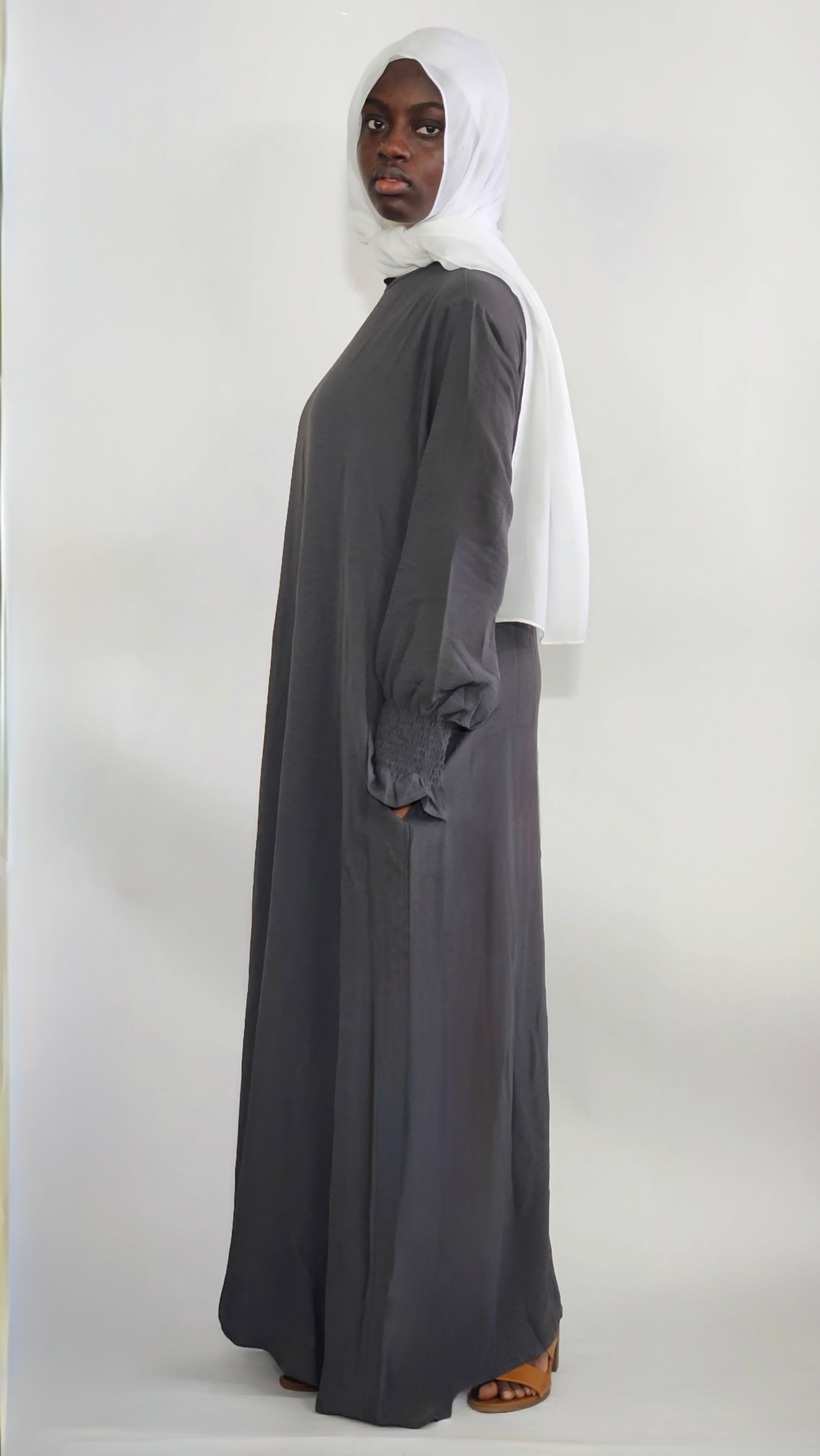 Everyday Abaya - Slate Mist