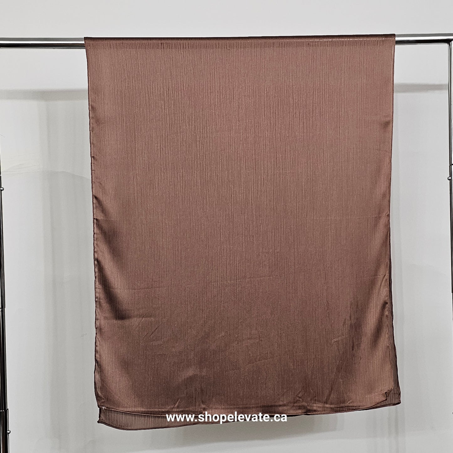 Matte Crepe Satin - Light Brown