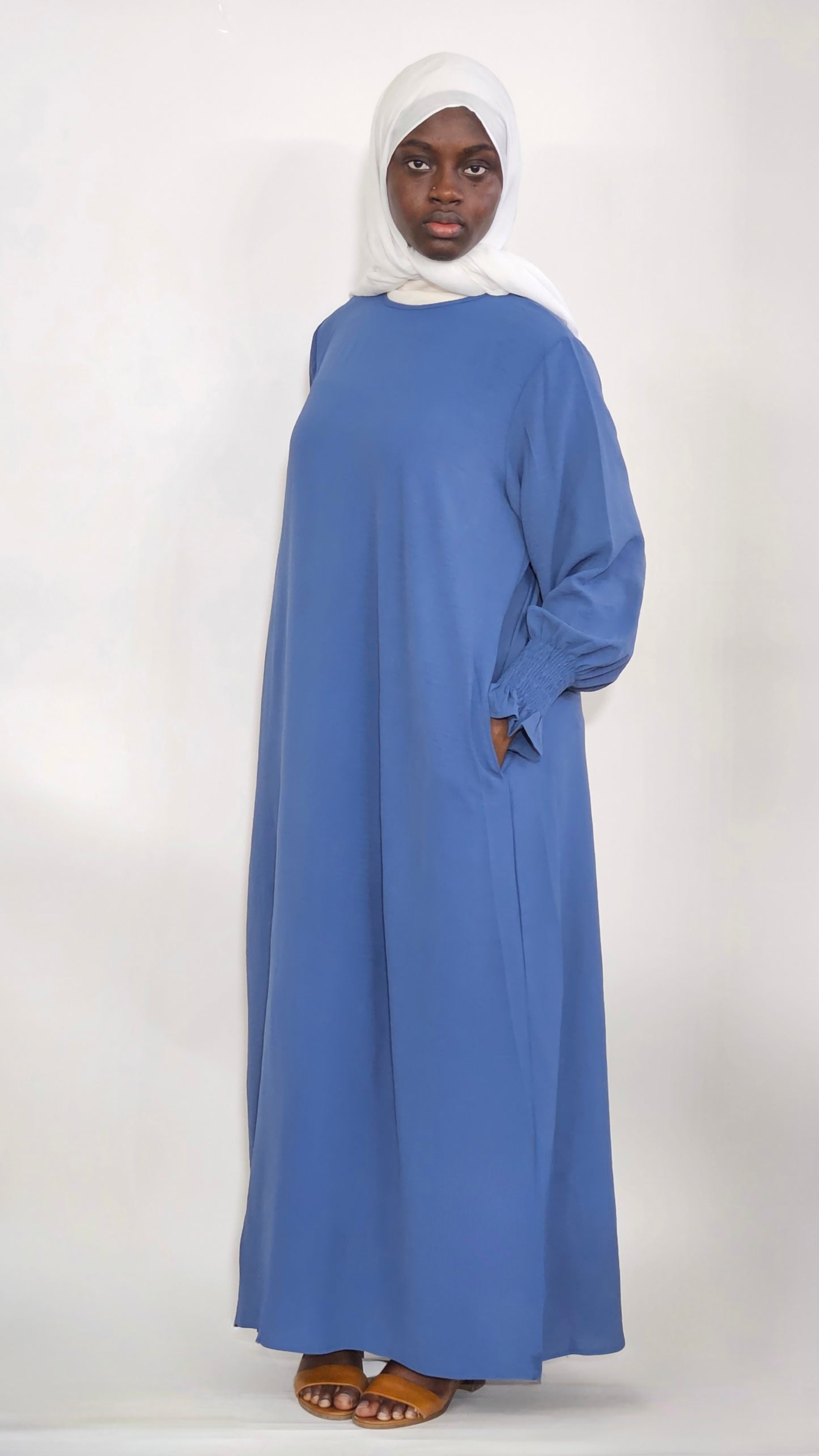 Everyday Abaya - Denim Blue
