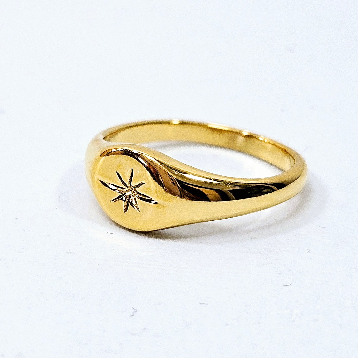 North Star Signet Ring
