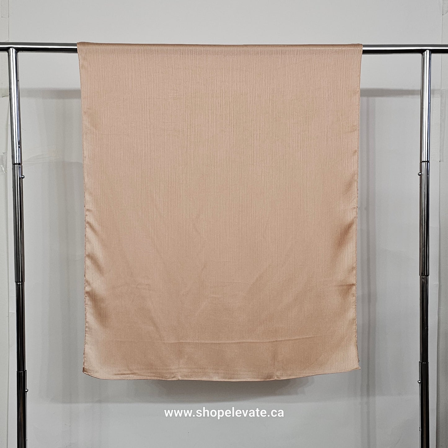 Matte Crepe Satin - Nude Beige