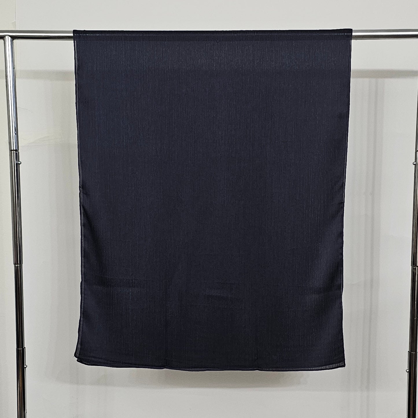 Matte Crepe Satin - Dark Navy