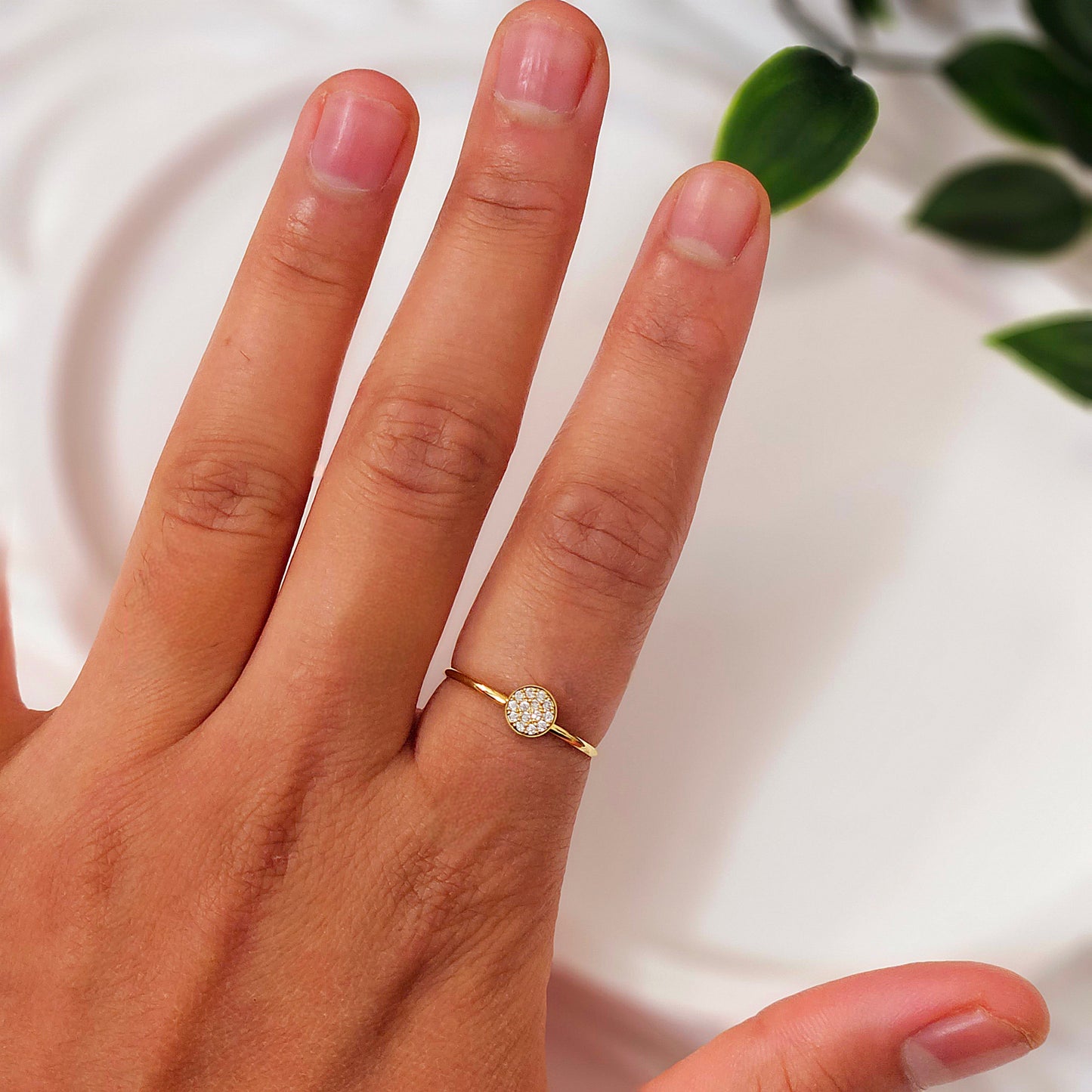 Dainty Signet Ring