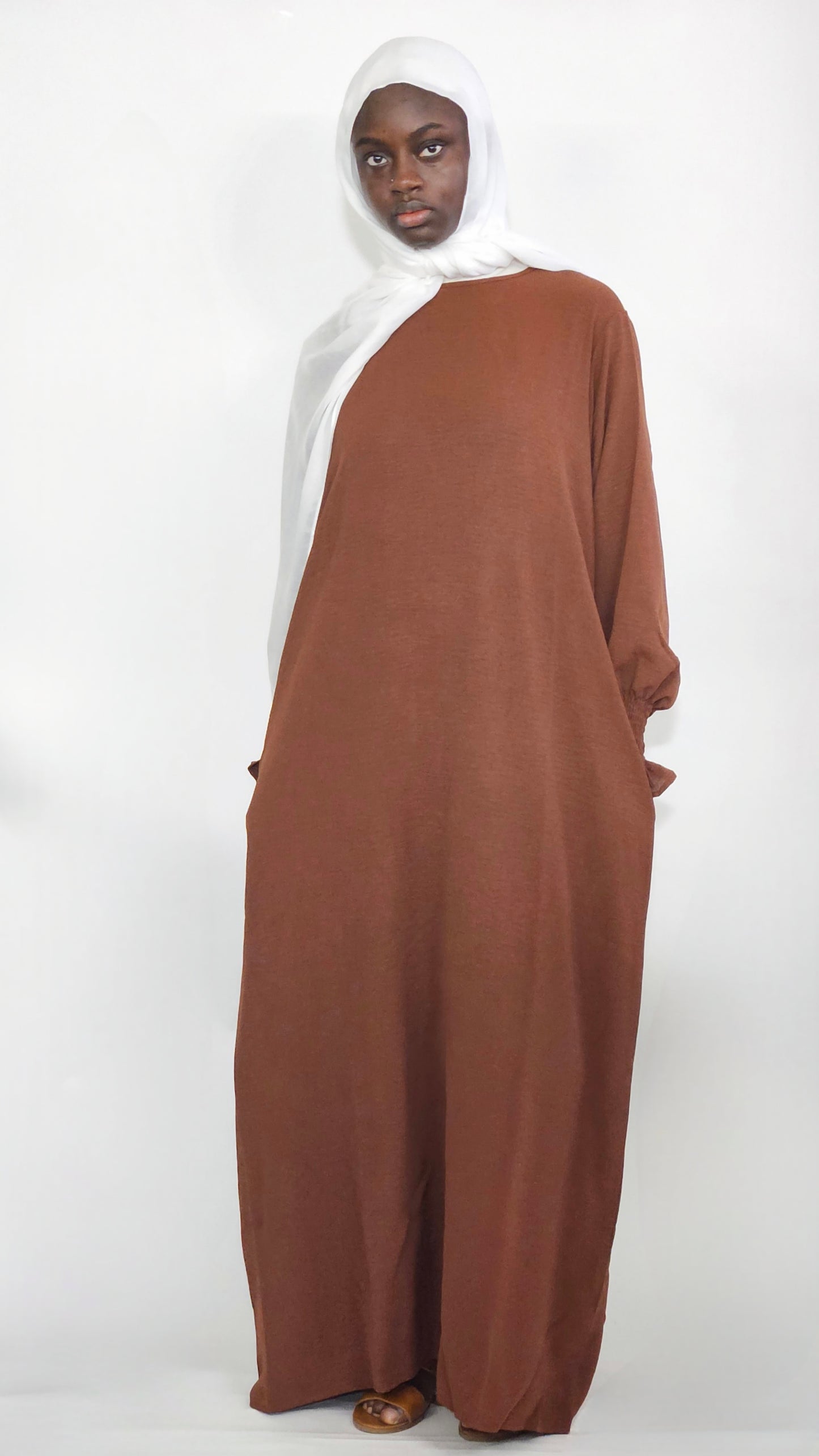 Everyday Abaya - Cocoa Brown