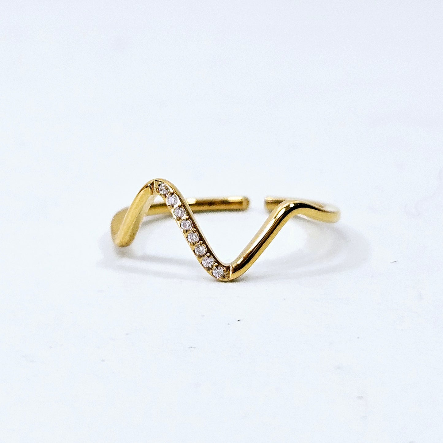 Thin Starlight Gem Ring
