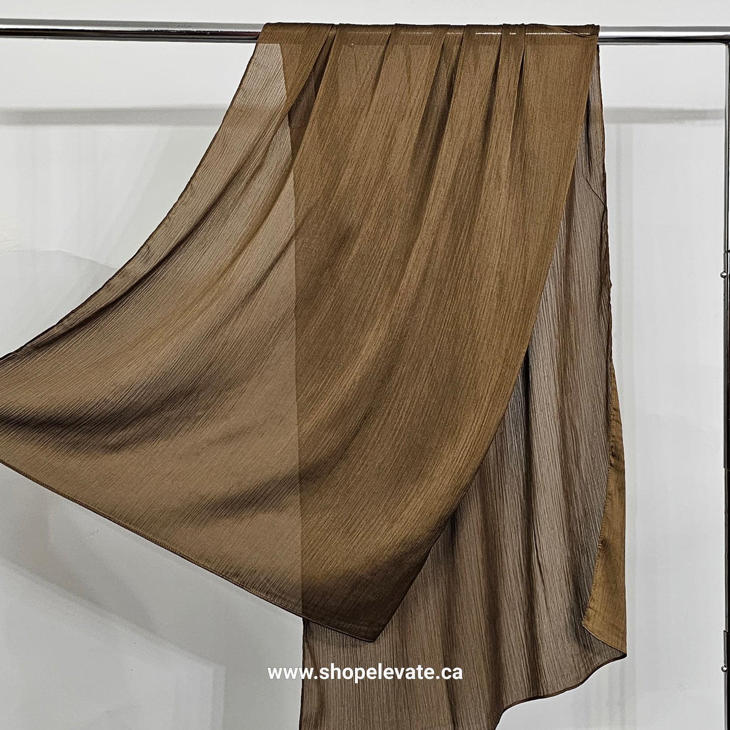 Matte Crepe Satin - Mehndi