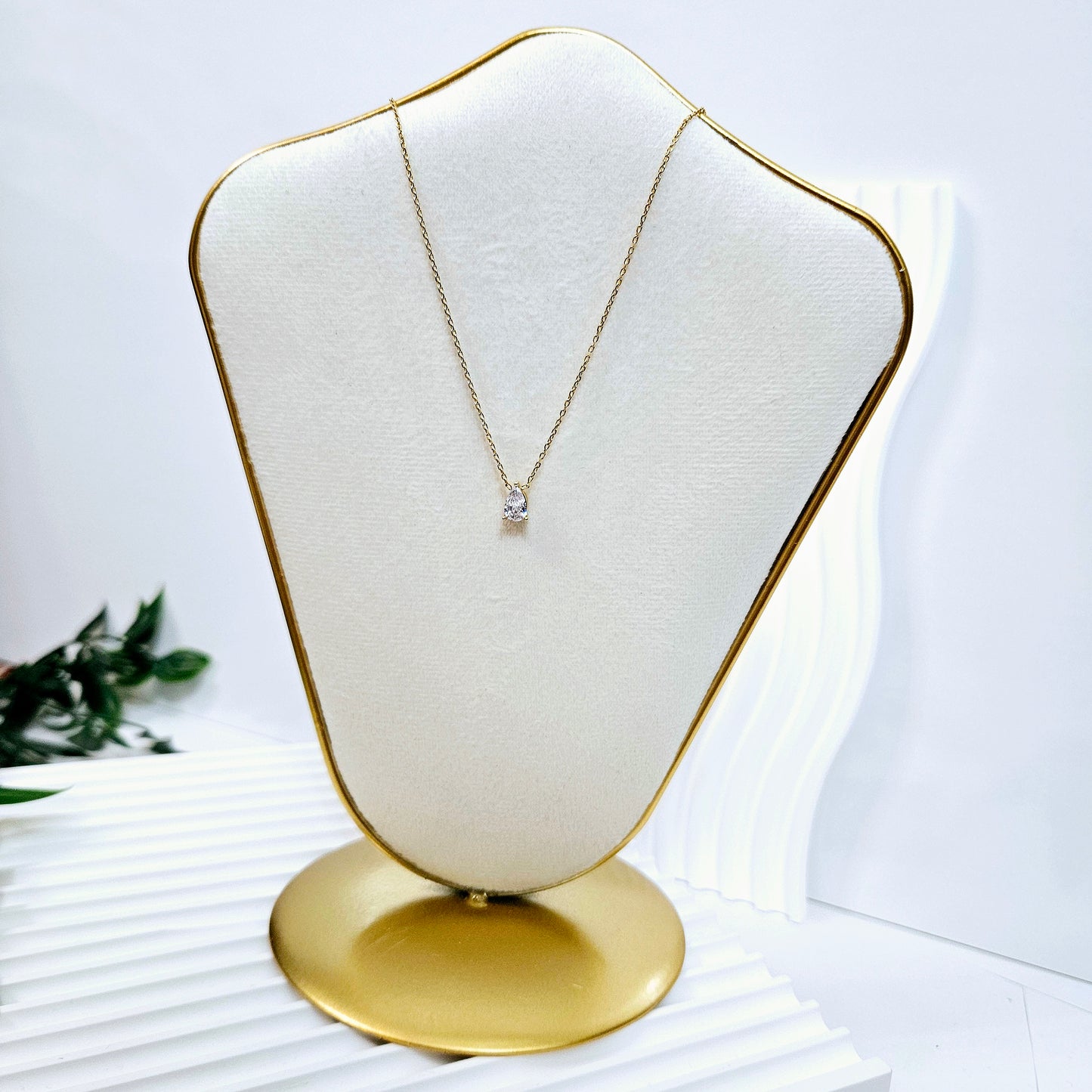 Single Tear Necklace