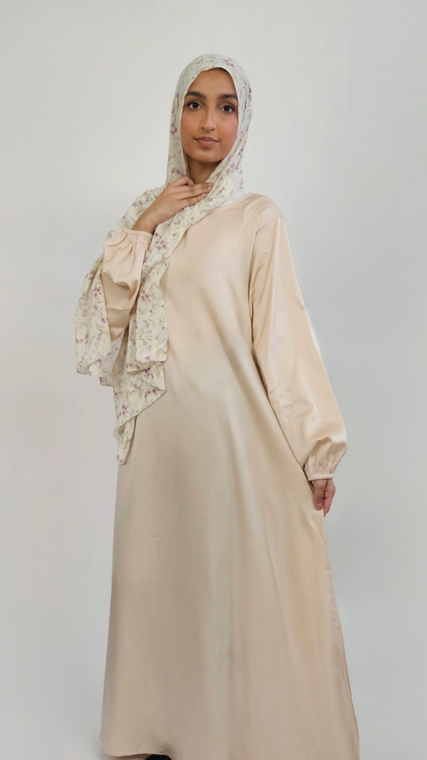 Soft Abaya - Cream