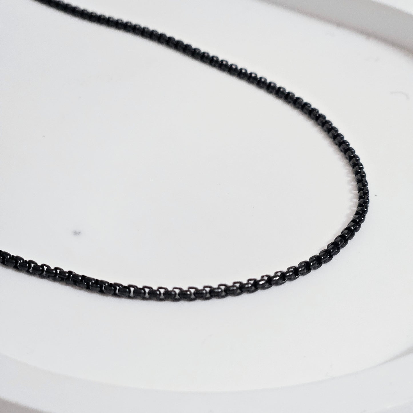 Box Chain - Black