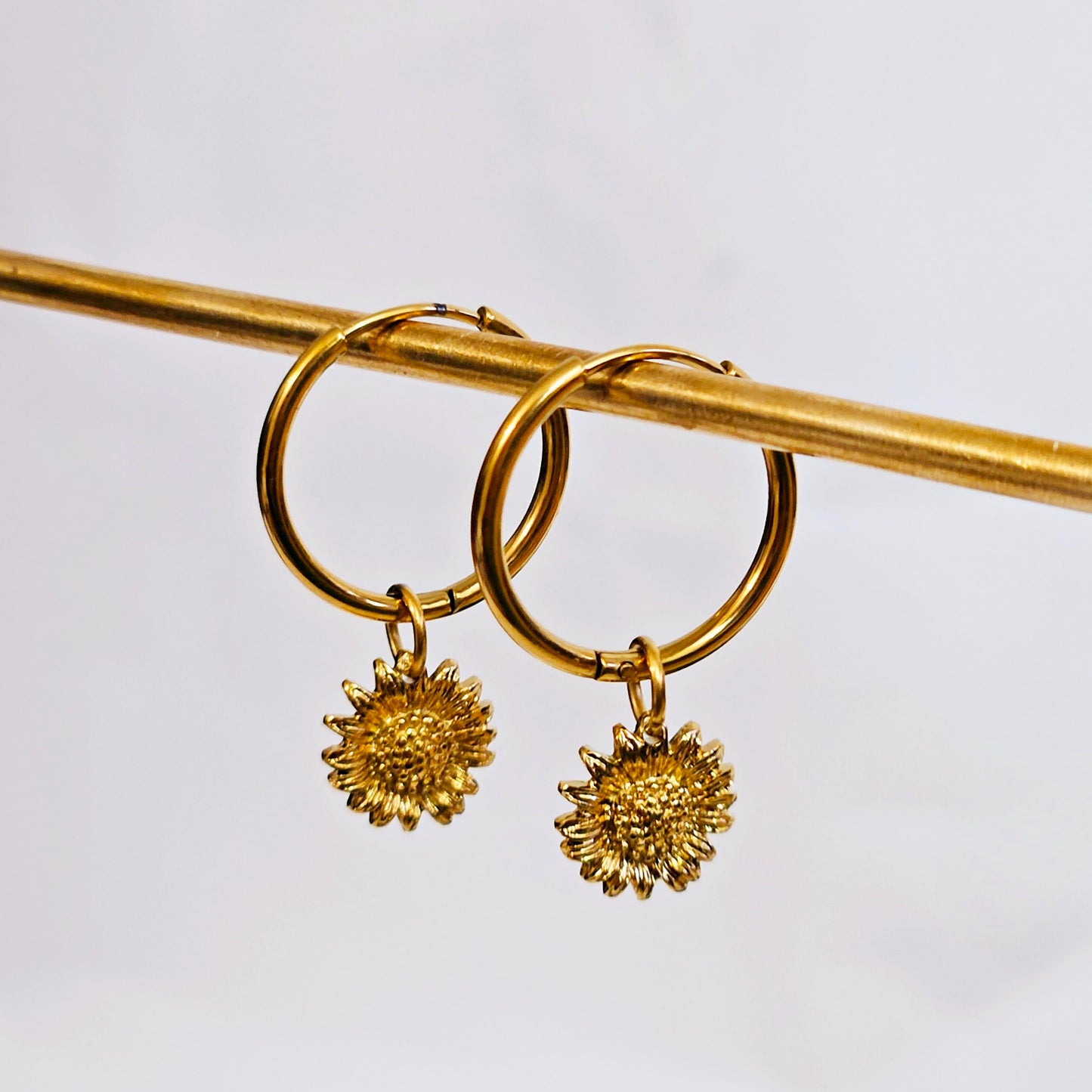 Classic Sunflower Earrings