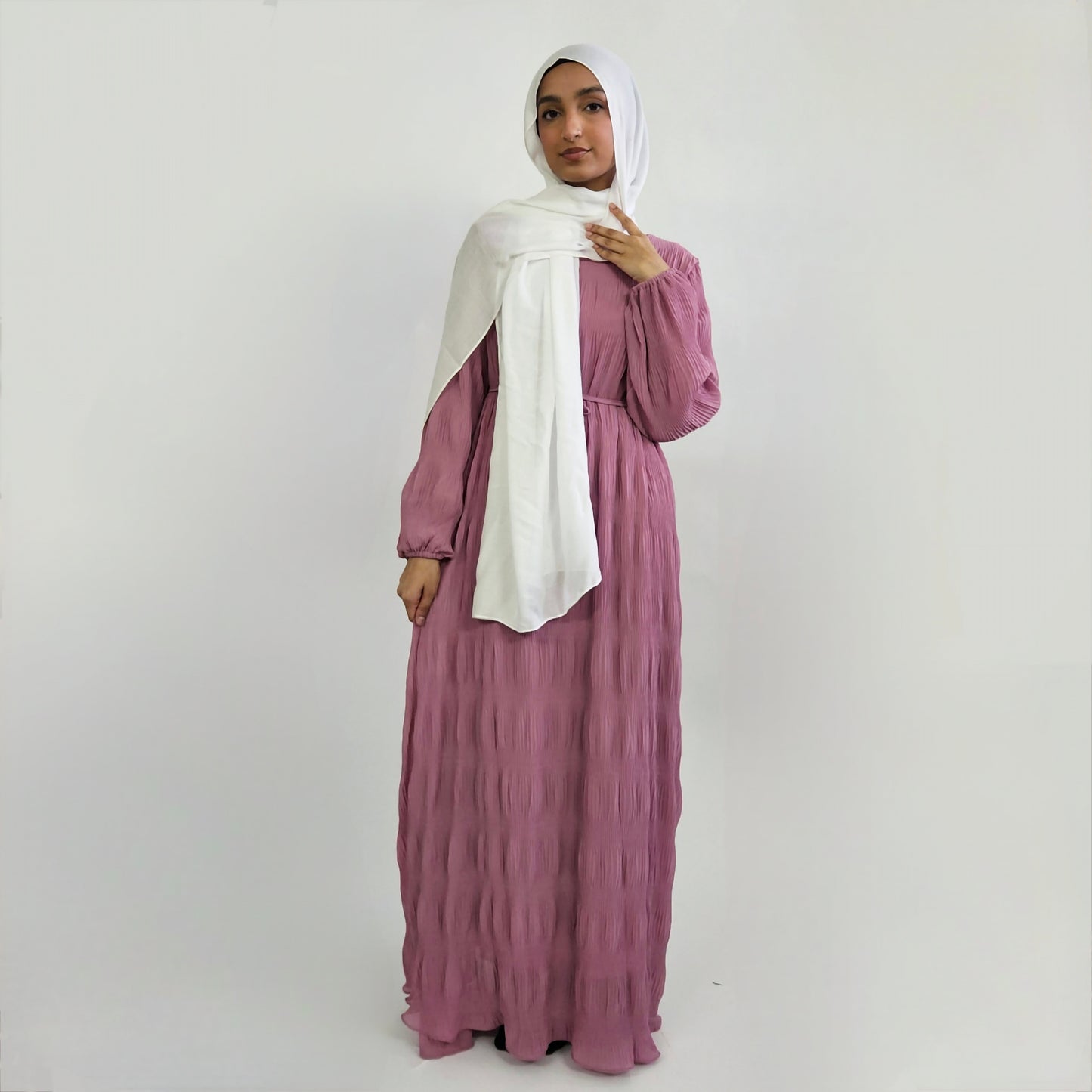 Ripple Dress - Pink
