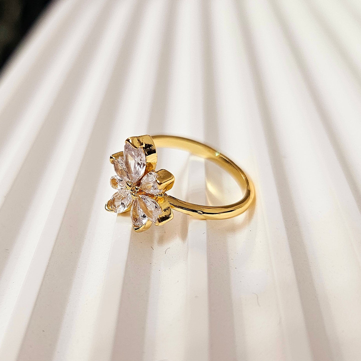 Gem Flower Ring