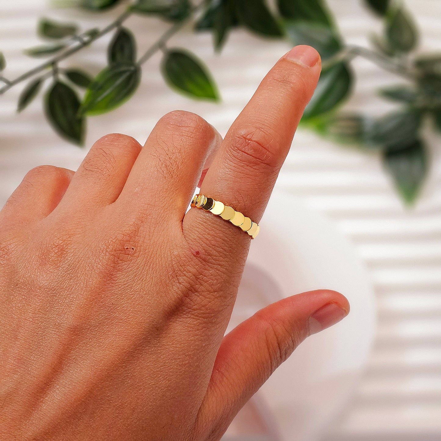 Quilted Circle - Ring