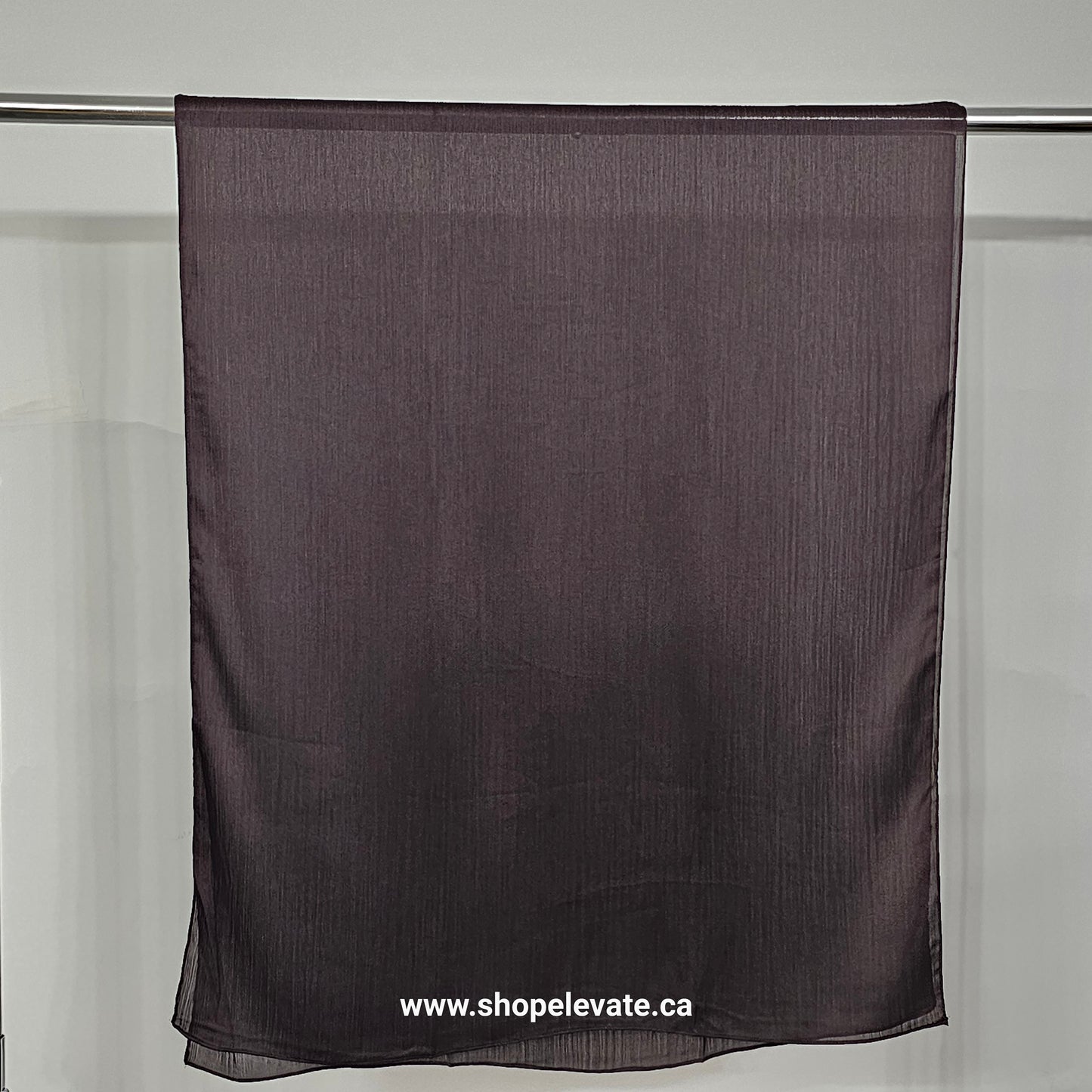 Matte Crepe Satin - Deep Espresso