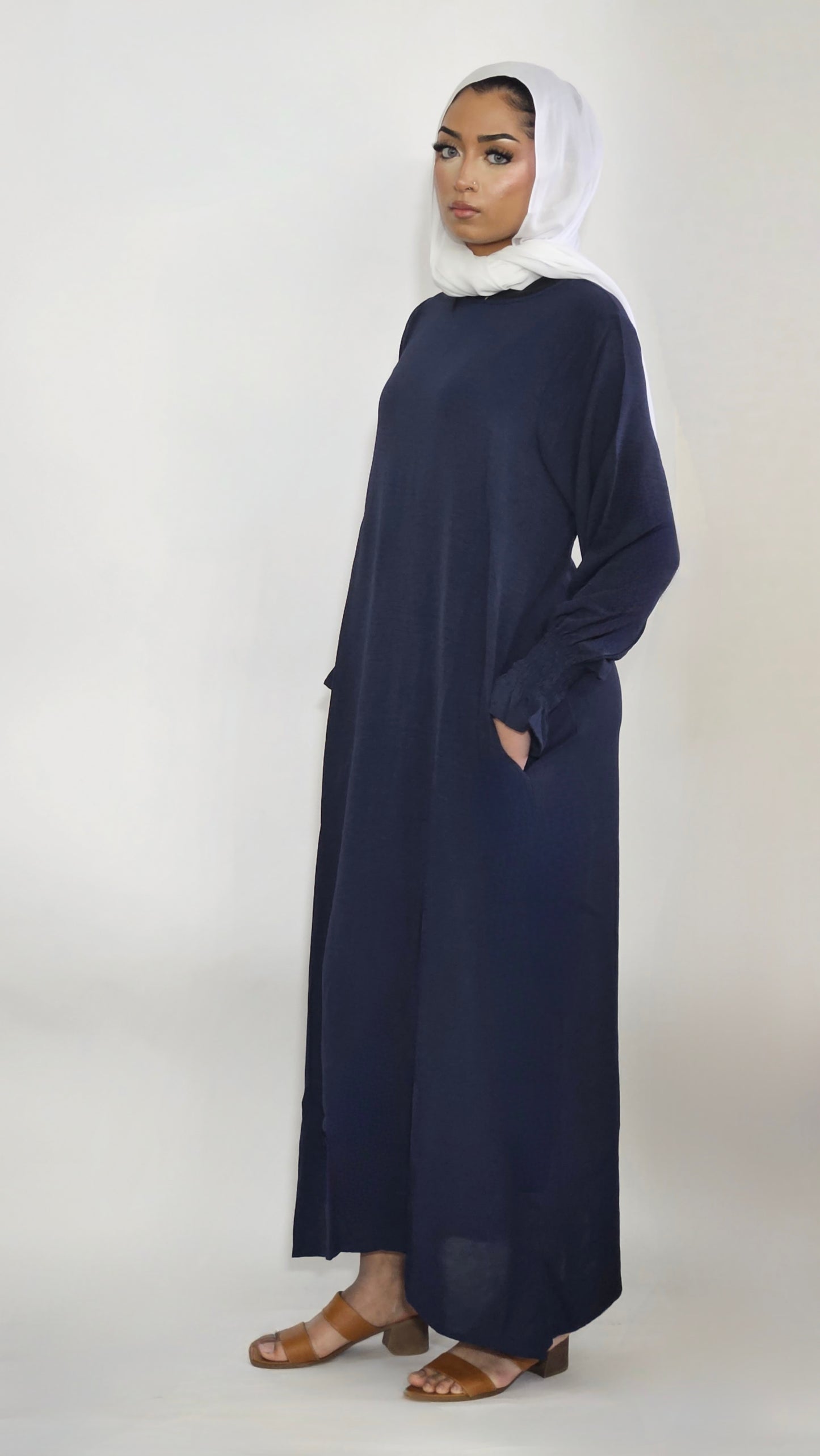 Everyday Abaya - Navy Blue