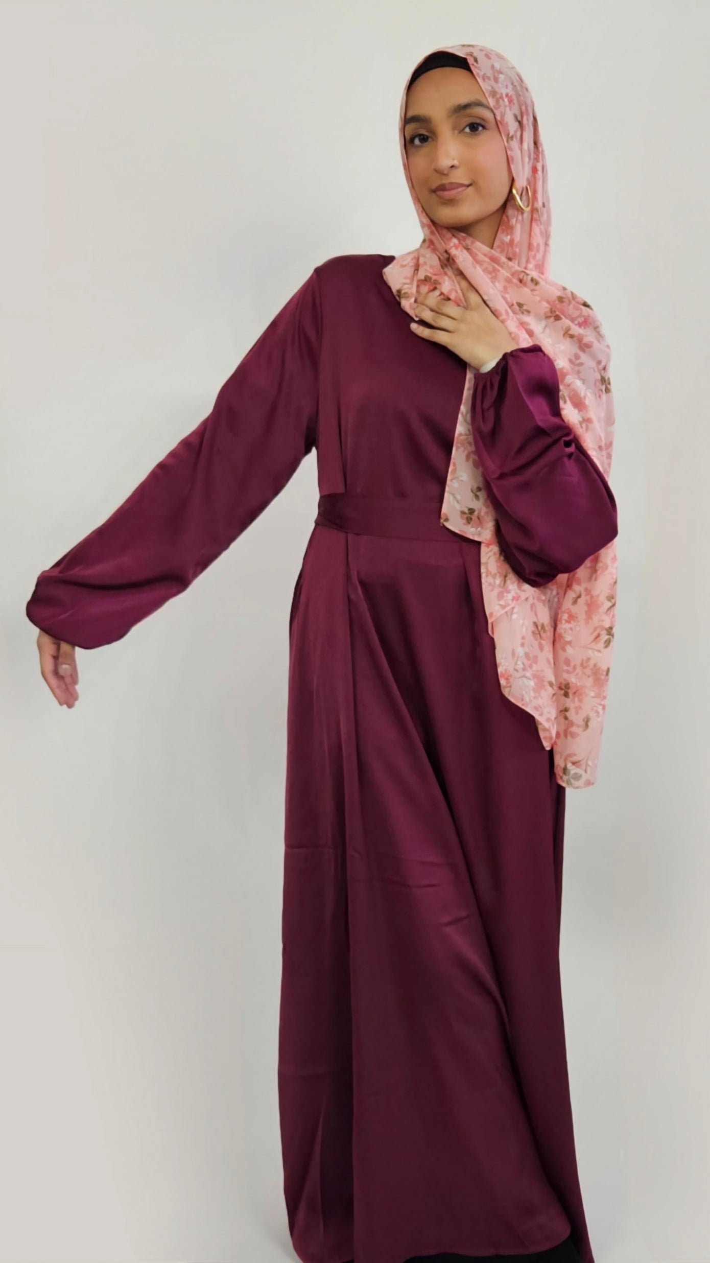 Soft Abaya - Purple