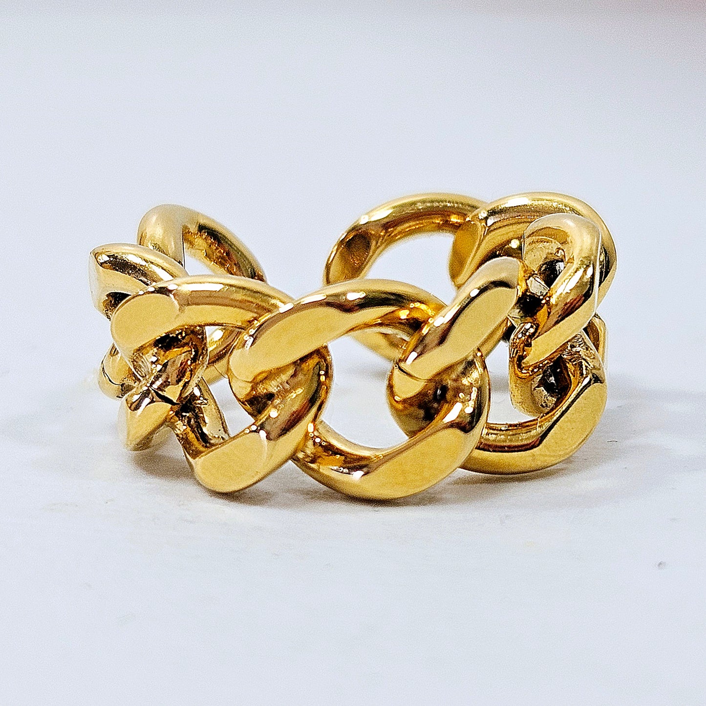 Thick Cuban Open Ring