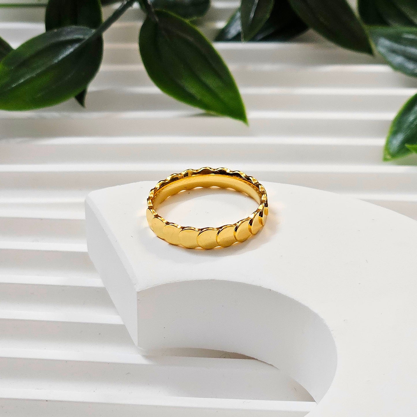 Quilted Circle - Ring